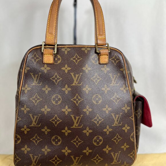 SOLD - Authentic Louis Vuitton Excentri Cite Satchel Monogram with Dust Bag - Picture 2 of 13